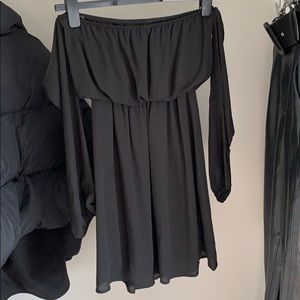 Off the shoulder dress